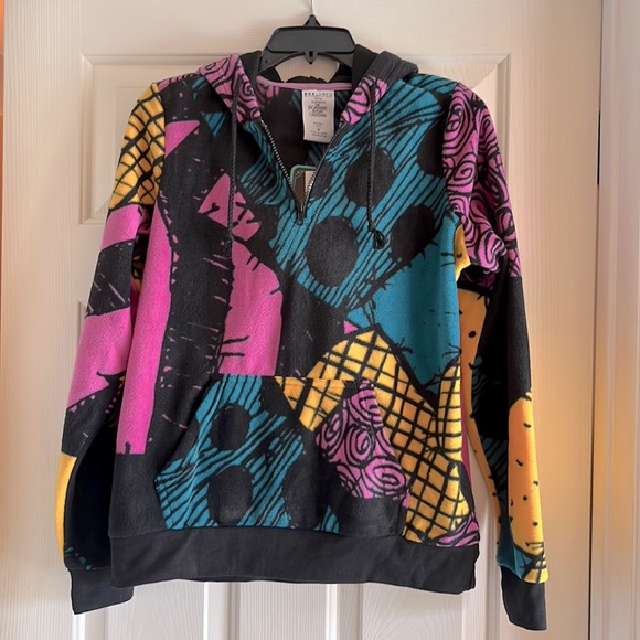 Disney Tops - Sally The Nightmare Before Christmas soft fleece hoodie size Small